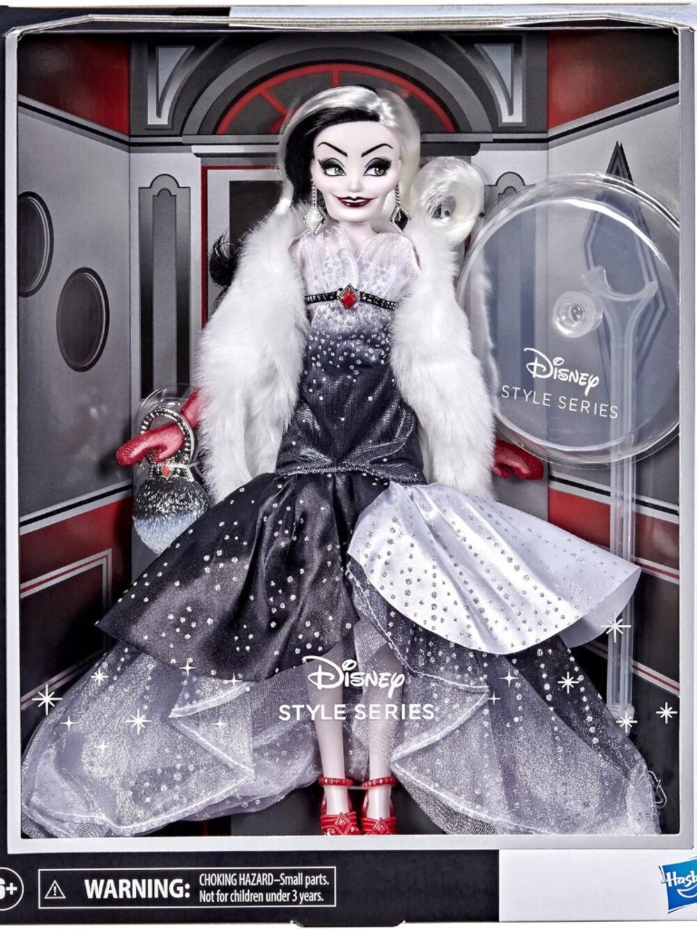 Disney Villains Style Series Cruella De Vil Doll NIB Hasbro